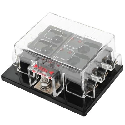 6 Nzila ATO ATO ATY Auto Mbeba ya Box Box Tablo ya Panel ya Panel ya Panel ya Kukonda Masa 12V-36}VDC ti Nsemo ya LED .